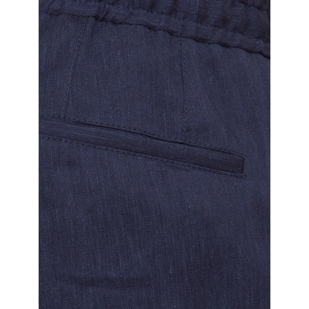 Corneliani Stijlvolle Bermuda Shorts voor Mannen Blue Heren
