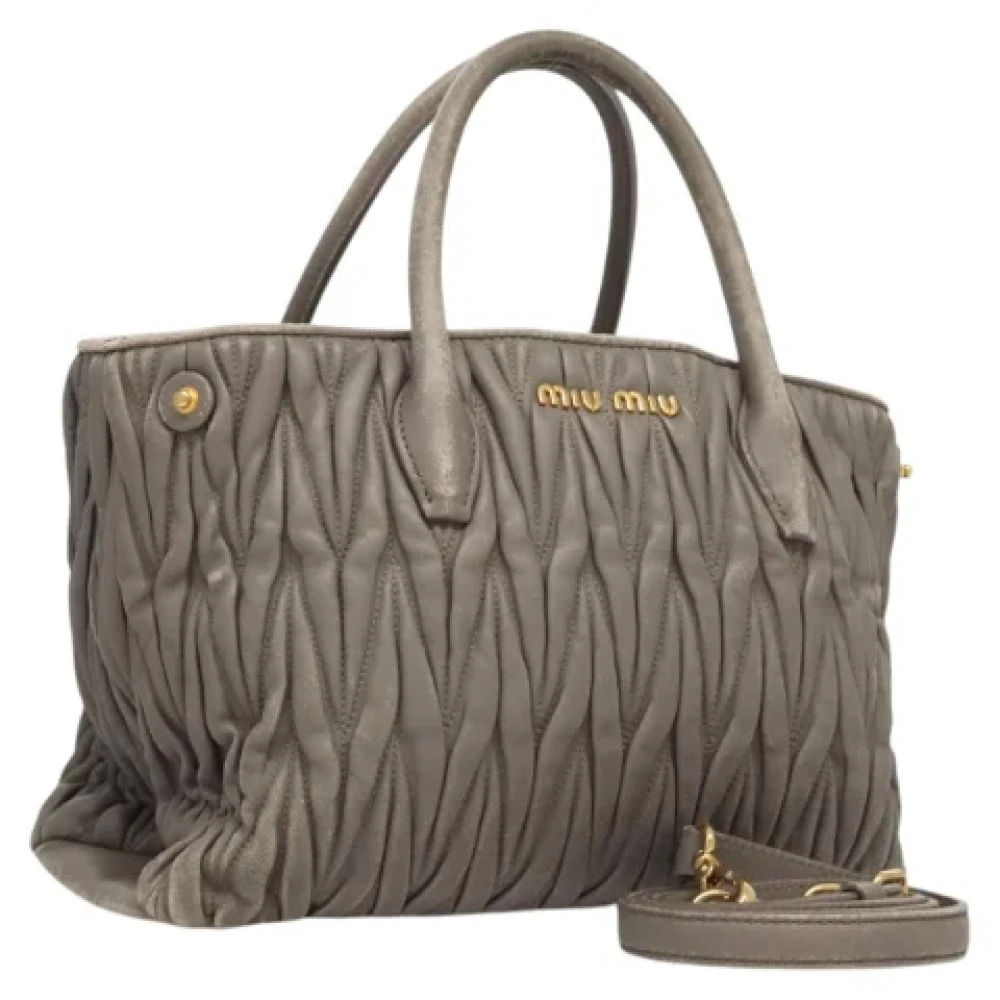 Pre-owned > Pre-owned Bags > Pre-owned Tote Bags - - Miu Miu Pre-owned - Modalova