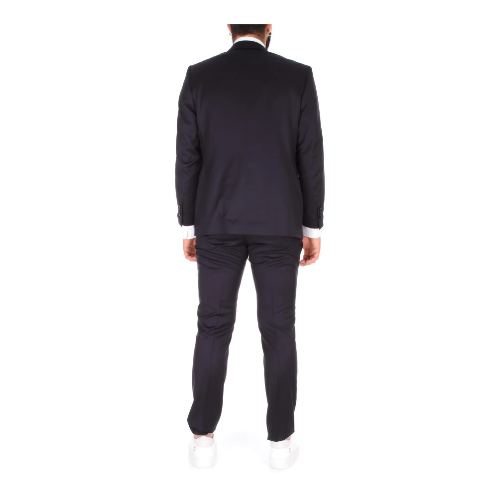 Tagliatore Single Breasted Suits Blue Heren
