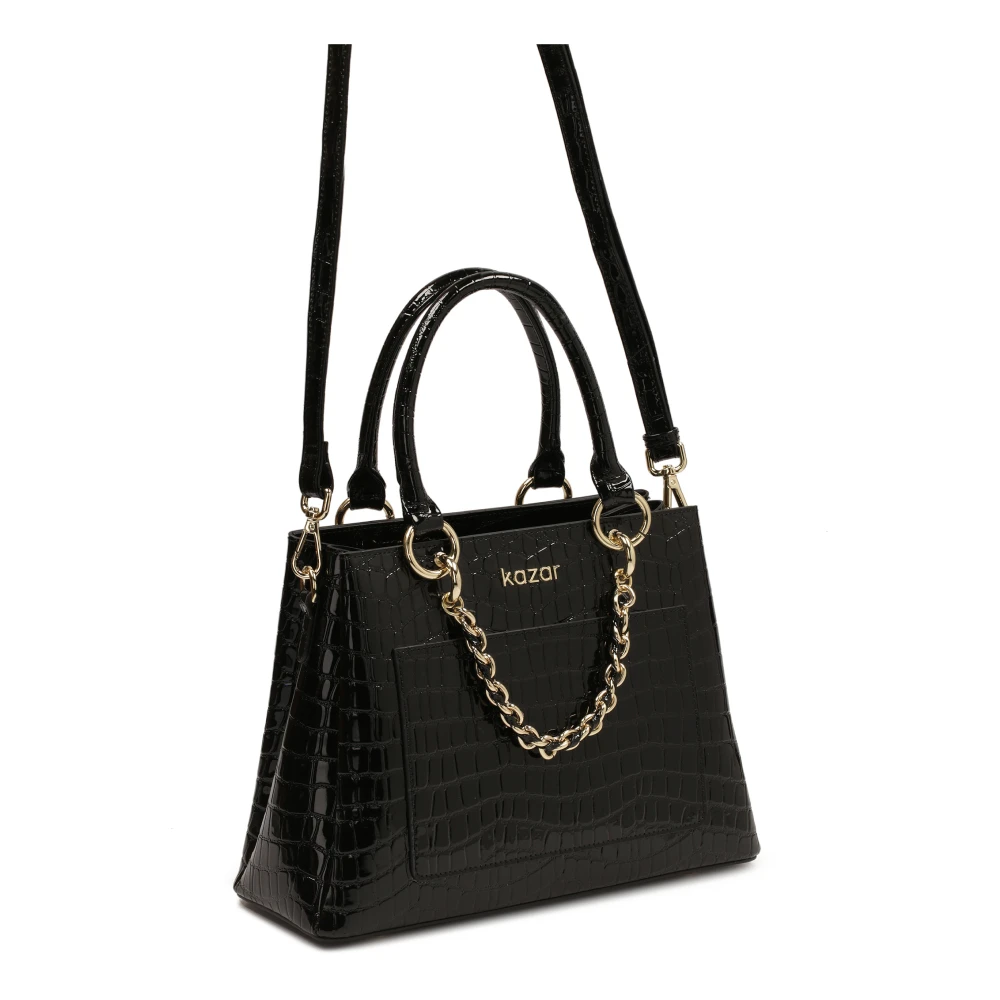 Kazar Elegante koffer met handvatten Black Dames