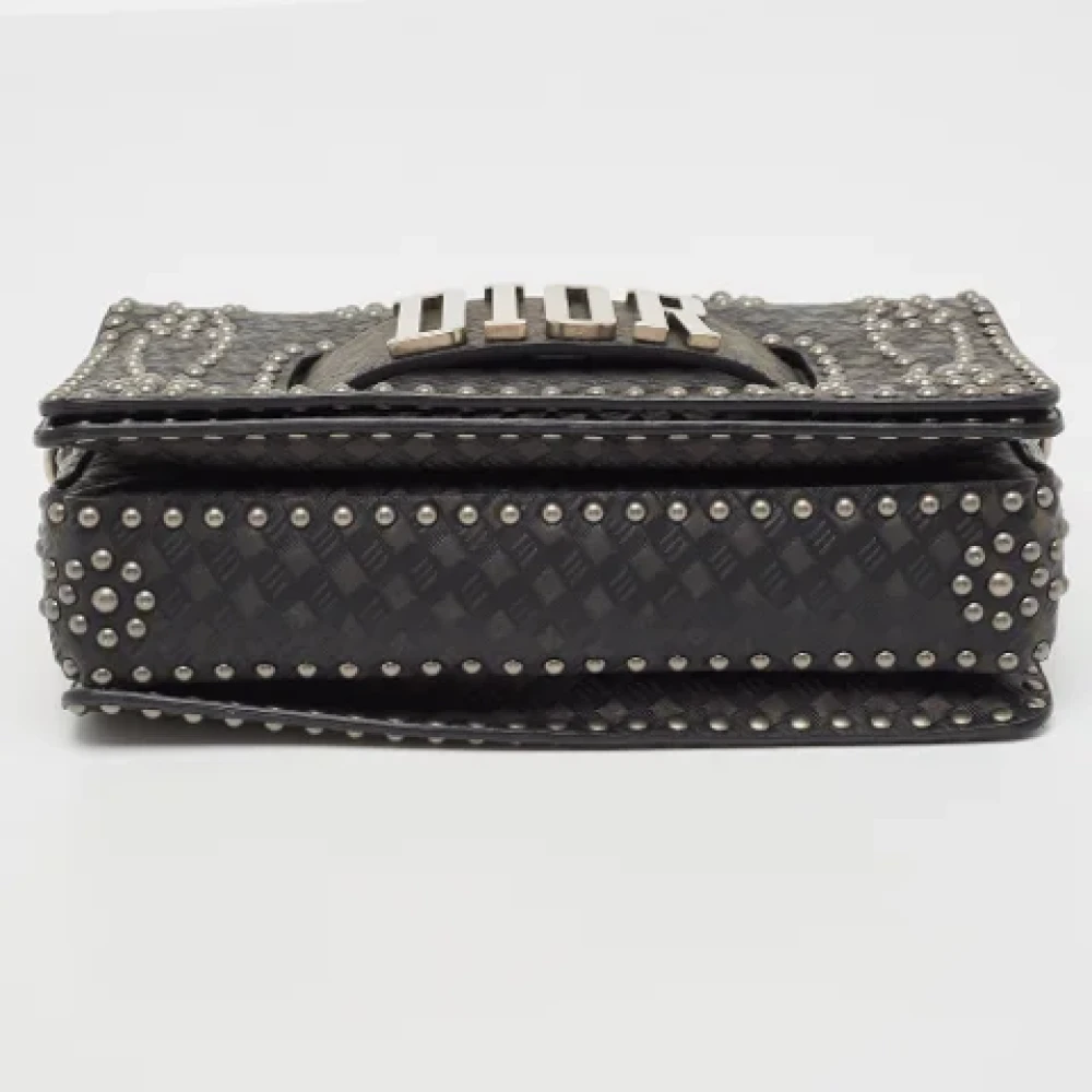 Dior Vintage Pre-owned Leather dior-bags Green Dames