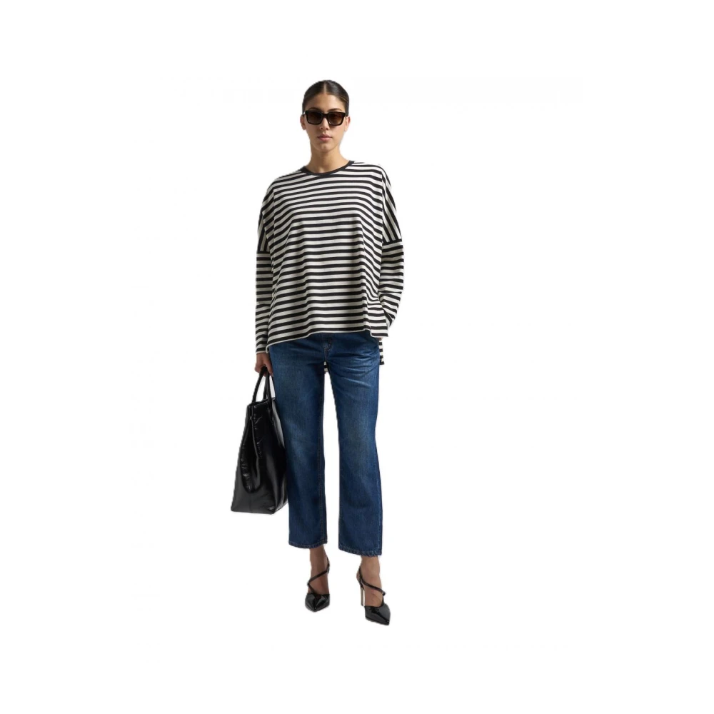 Dondup Lyocell broek Blue Dames