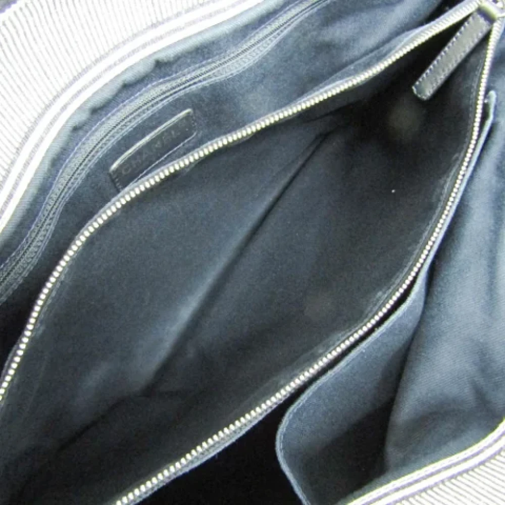 Chanel Vintage Pre-owned Denim chanel-bags Blue Dames