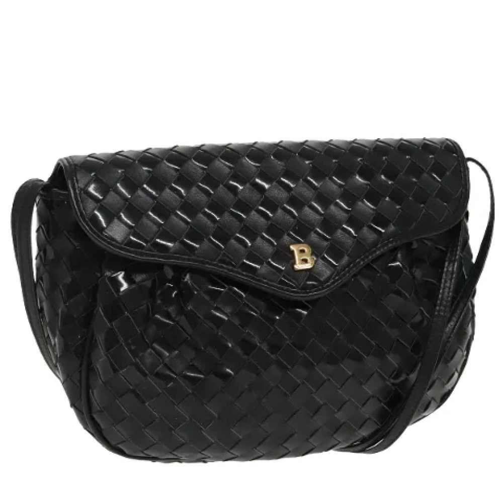 Bally Pre-owned Leather shoulder-bags Black Dames