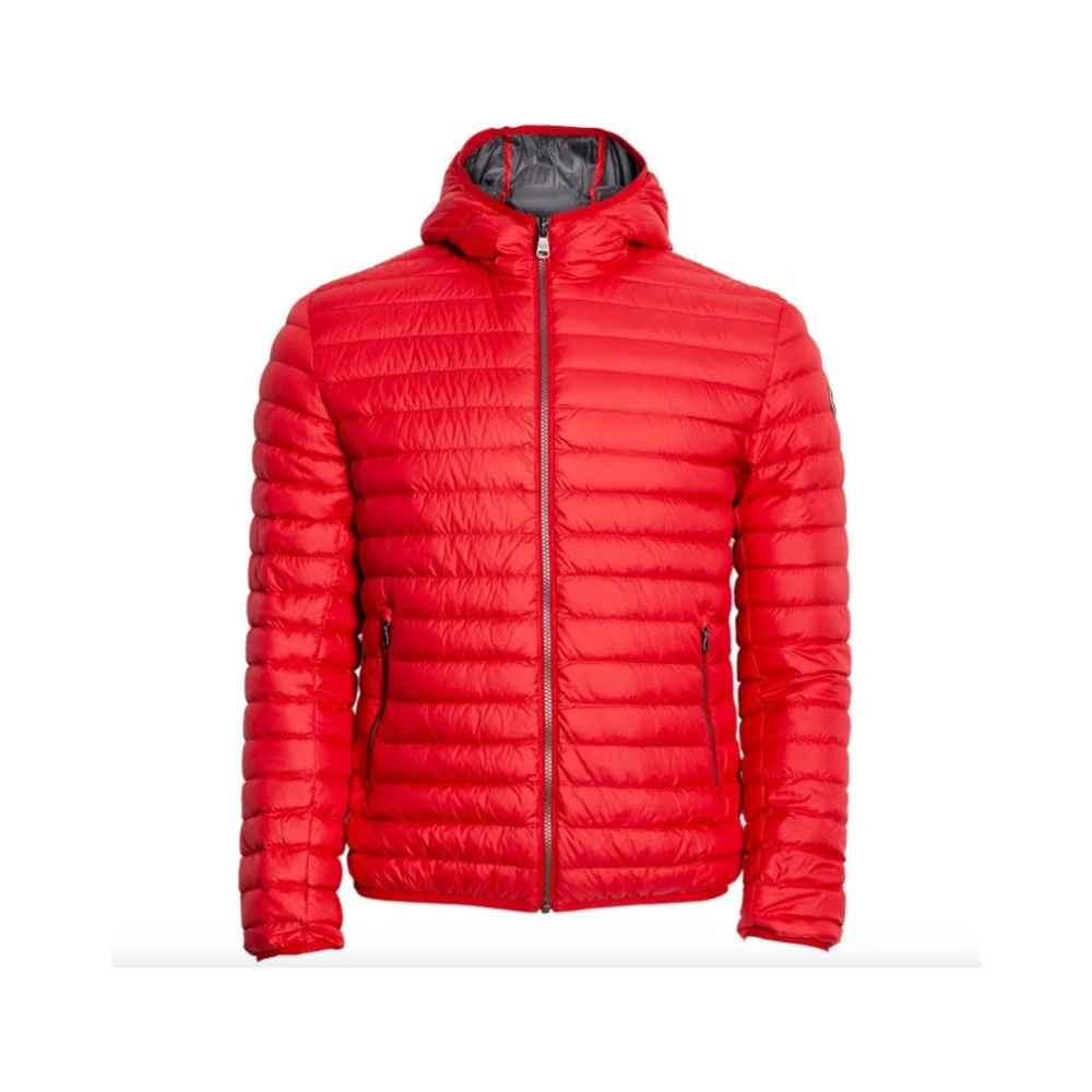Colmar Men's Red Down Jackets, 3XL, Polyester Hooded Jacket