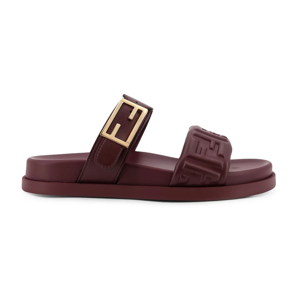 Fendi Lila Feel Slides