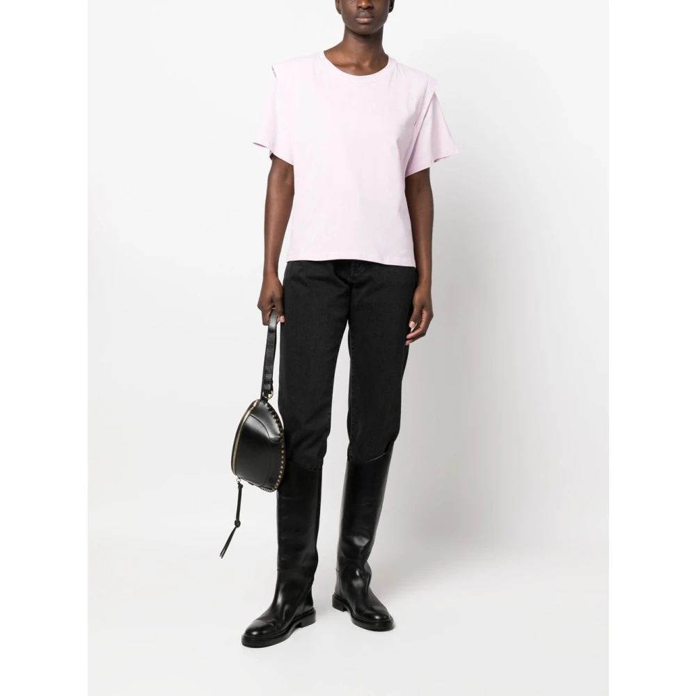 Isabel marant Casual Tee Shirt voor vrouwen Pink Dames