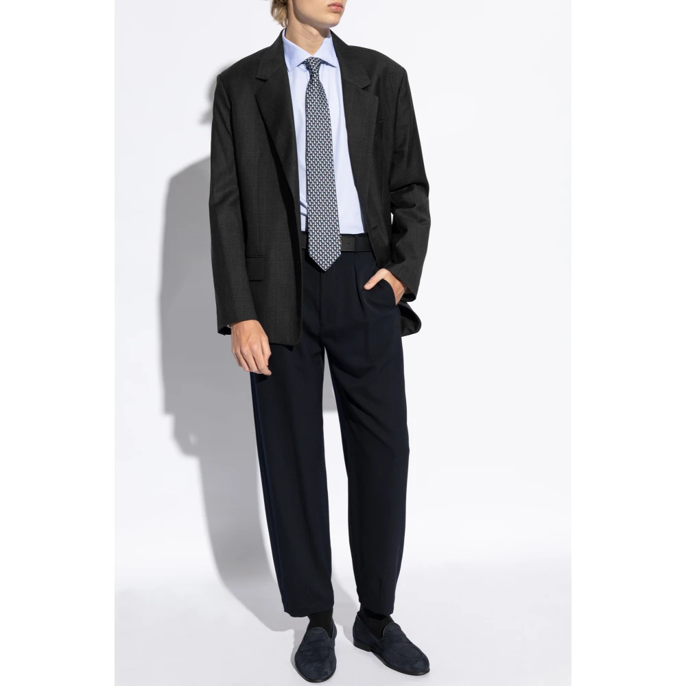 Brioni Klassiek Overhemd Blue Heren