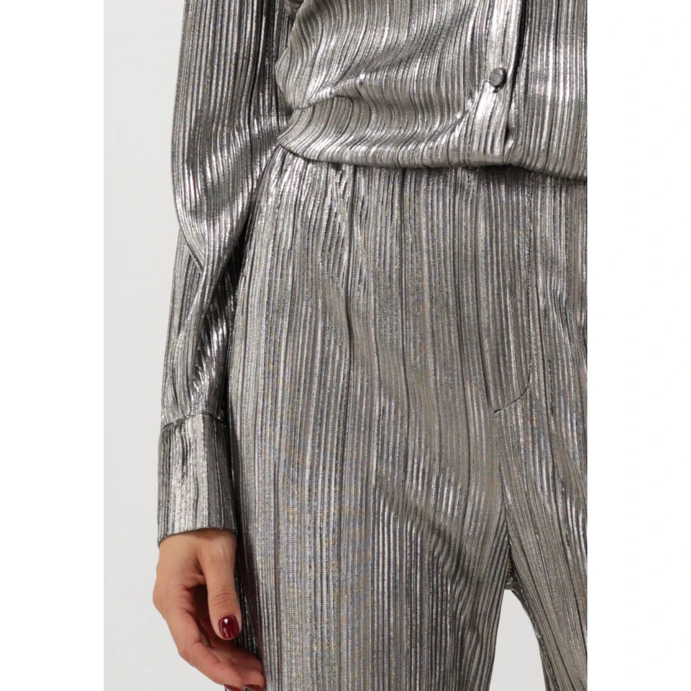 Suncoo Glamoureuze Zilveren Broek Jill Gray Dames