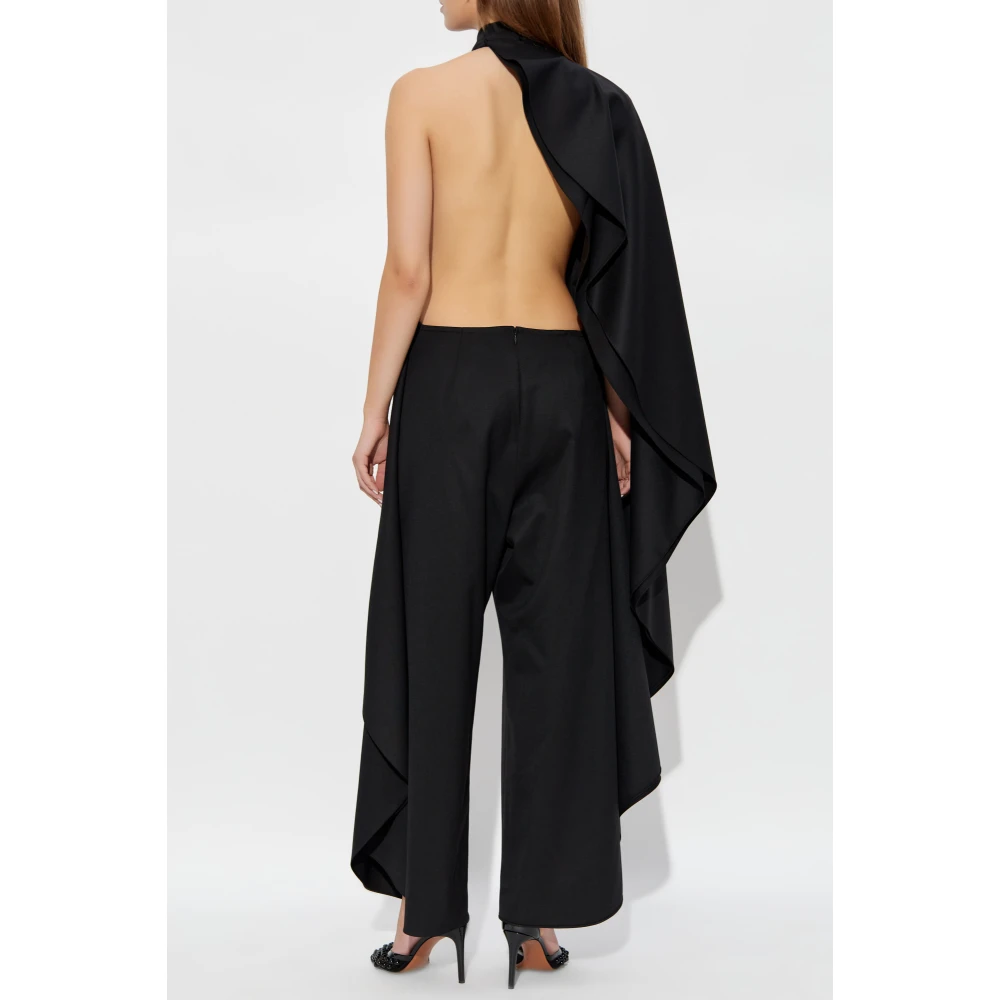 Alaïa Wollen jumpsuit Black Dames