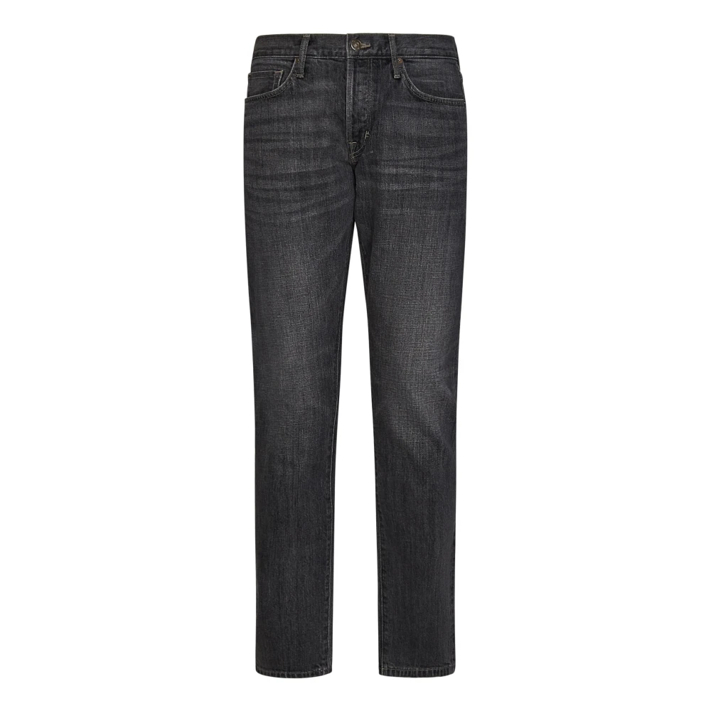 Tom Ford Grijze Jeans voor Mannen Aw24 Gray Heren