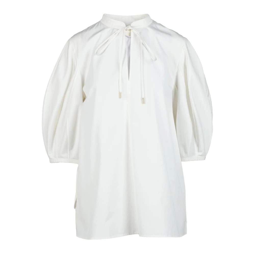 Chloé Katoenen blouse White Dames