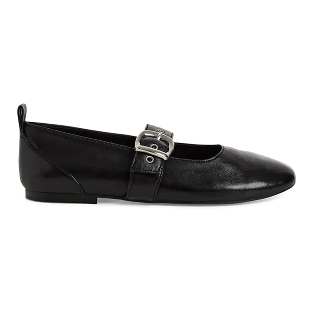 Tamaris Women's Black Ballerina Shoes, 7 Uk, Ballerina Strap