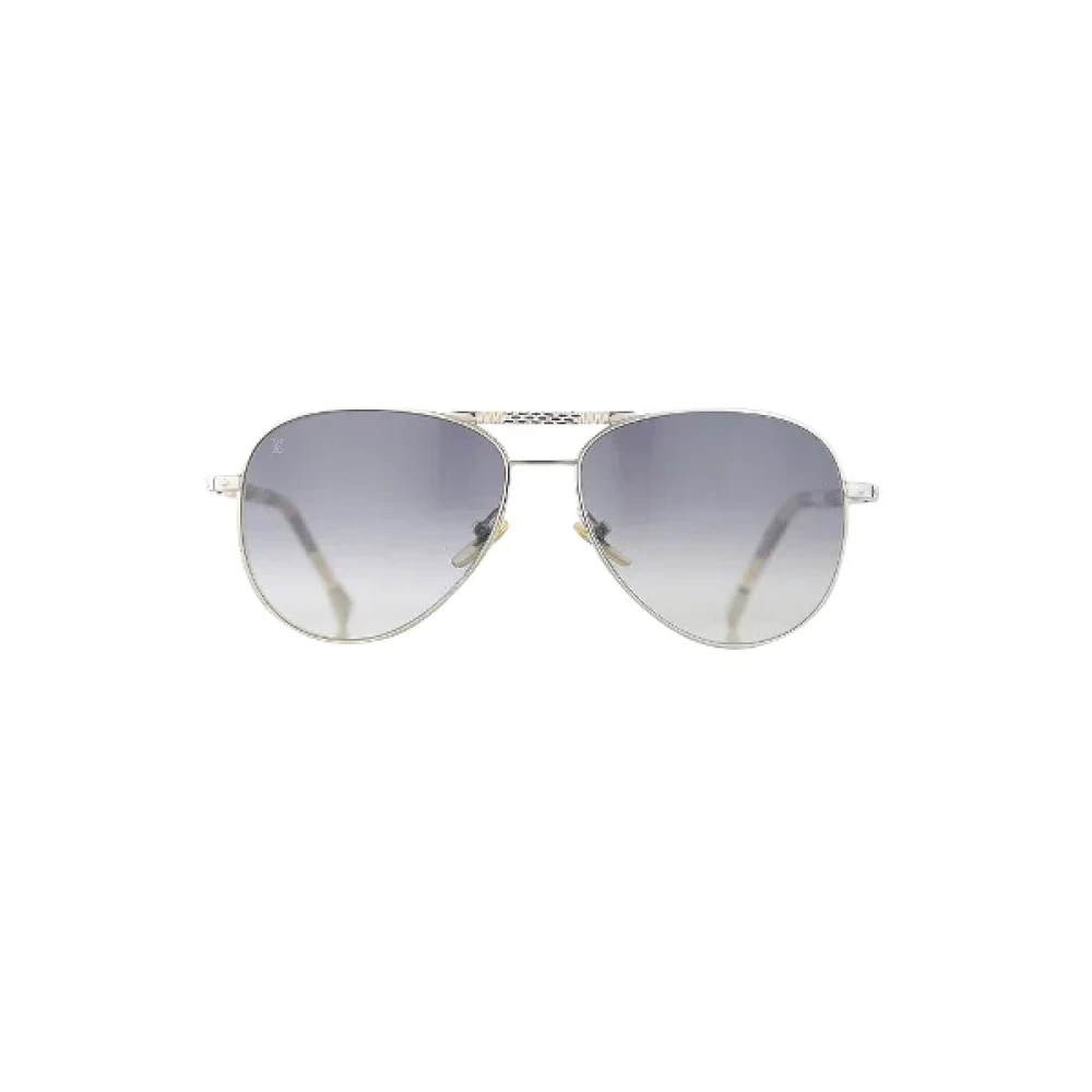 Louis Vuitton Vintage Pre-owned Acetate sunglasses Blue Dames