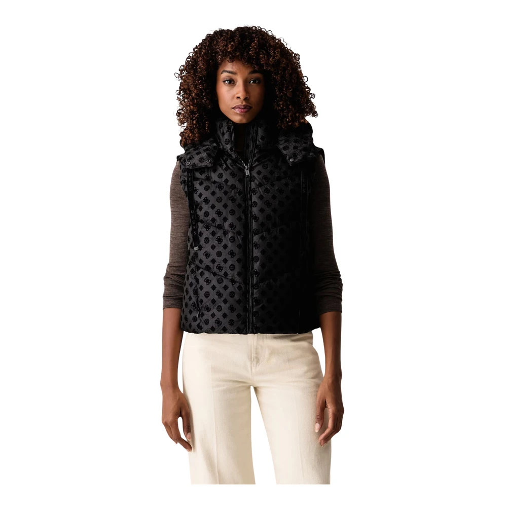 Guess Donna Nero Giacche, L, New,