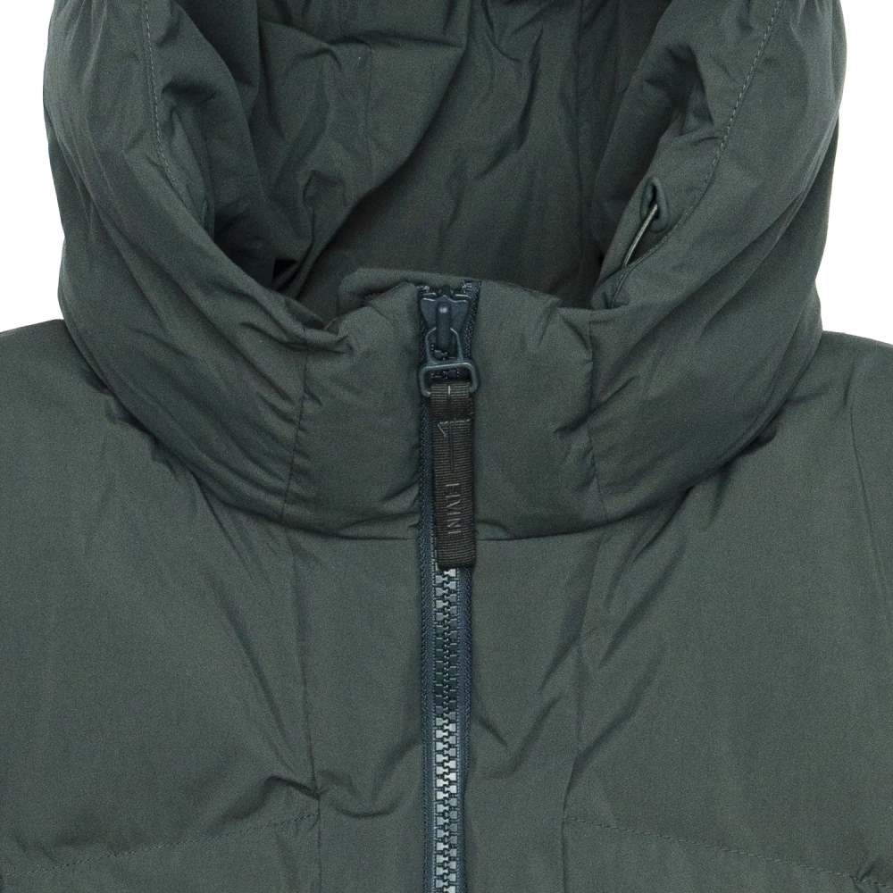 Elvine Lichtgewicht Nylon Korte Pufferjas Green Heren