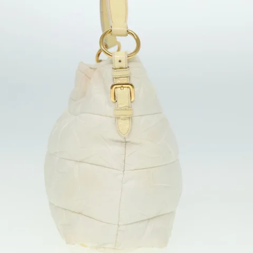 Prada Vintage Pre-owned Fabric prada-bags White Dames