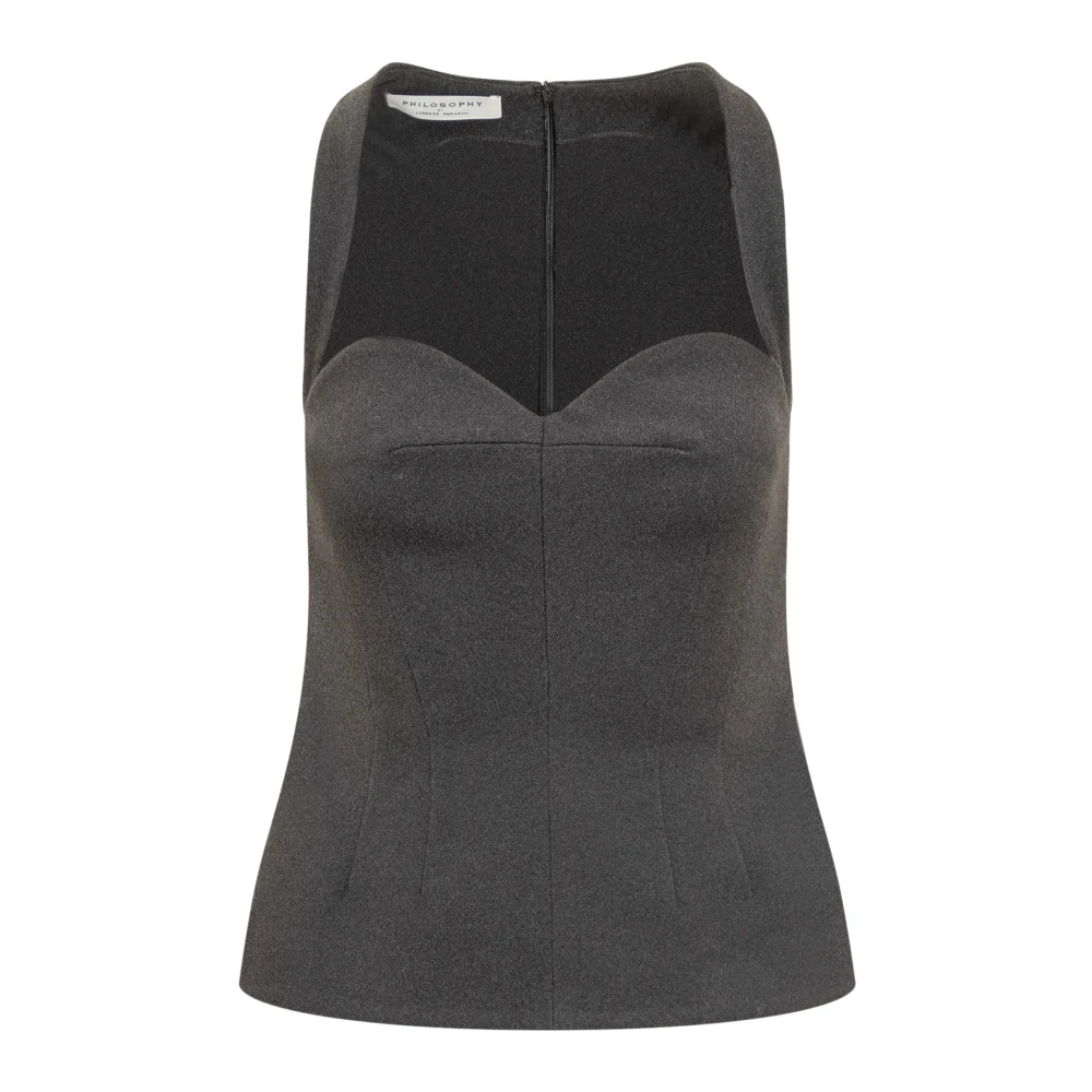 Tops > Sleeveless Tops - - Philosophy di Lorenzo Serafini - Modalova