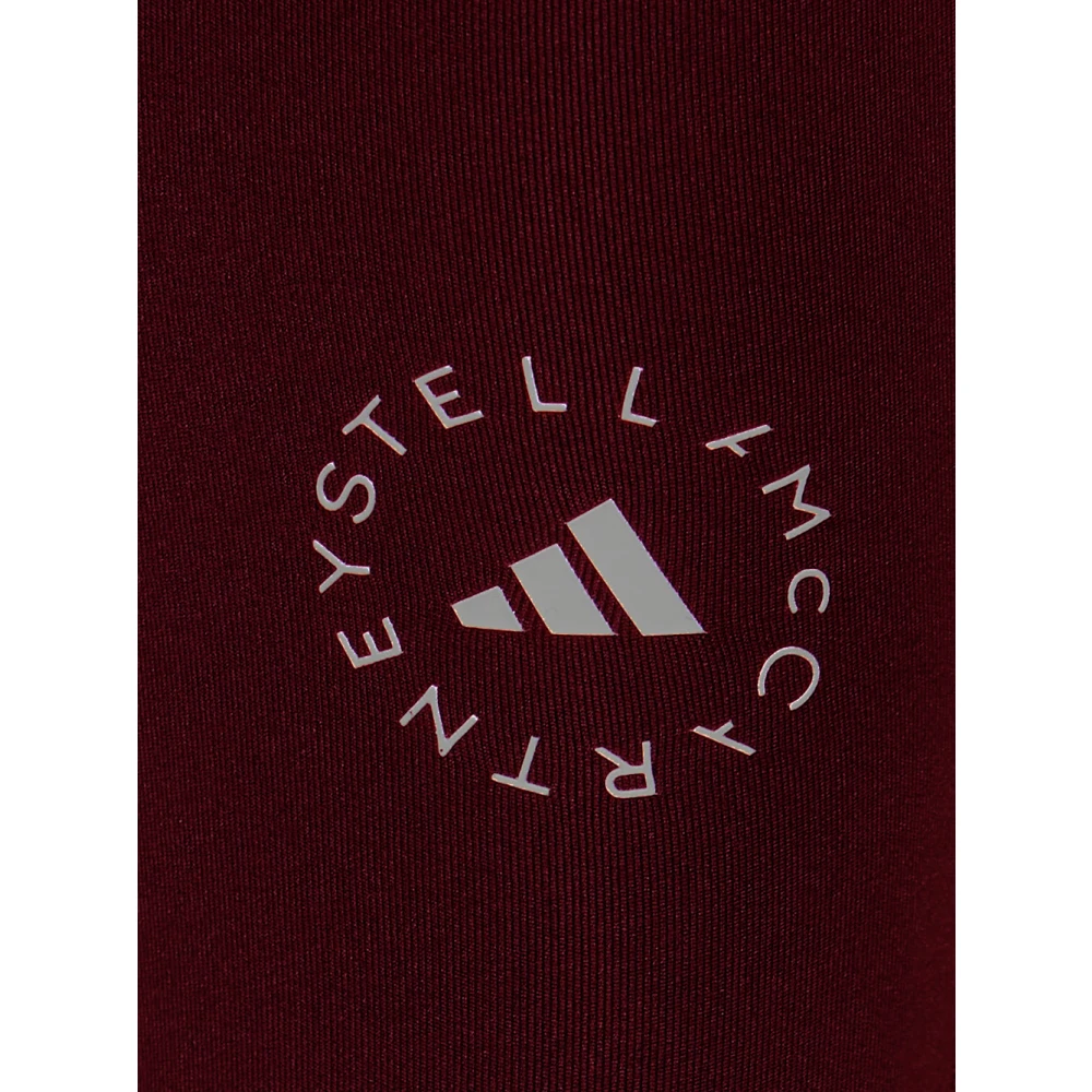 adidas by stella mccartney Optime Legging van Polyester Red Dames