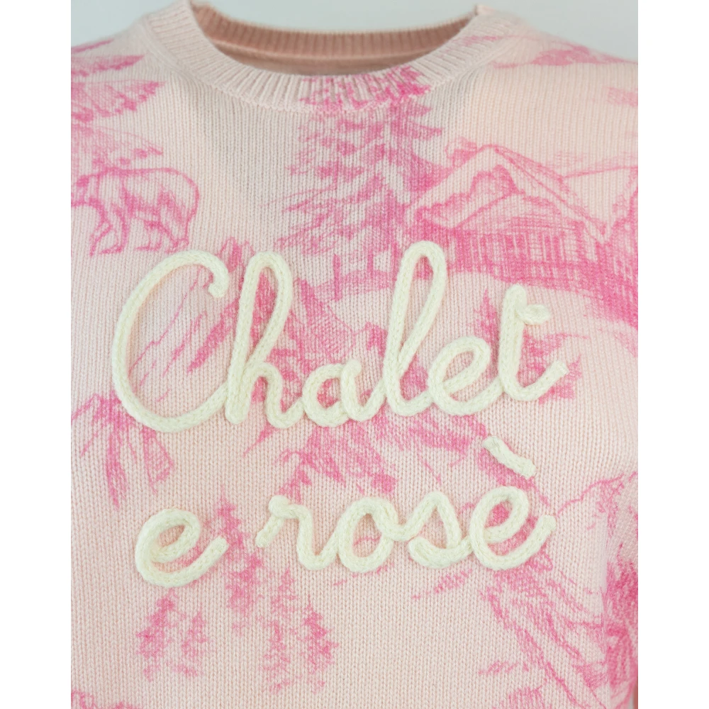 MC2 Saint Barth Roze Sweater New Queen Pink Dames