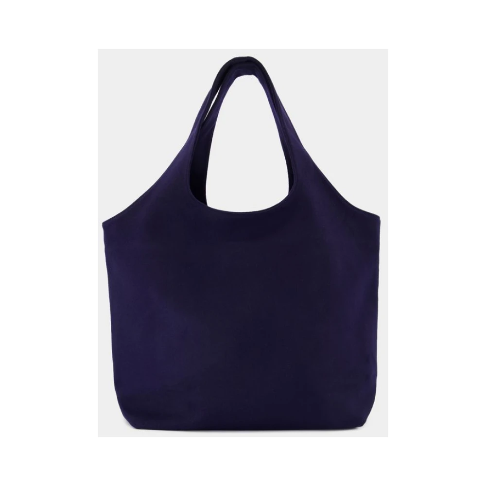 A.p.c. Blauwe Wollen Tote Tas Ninon Blue Dames