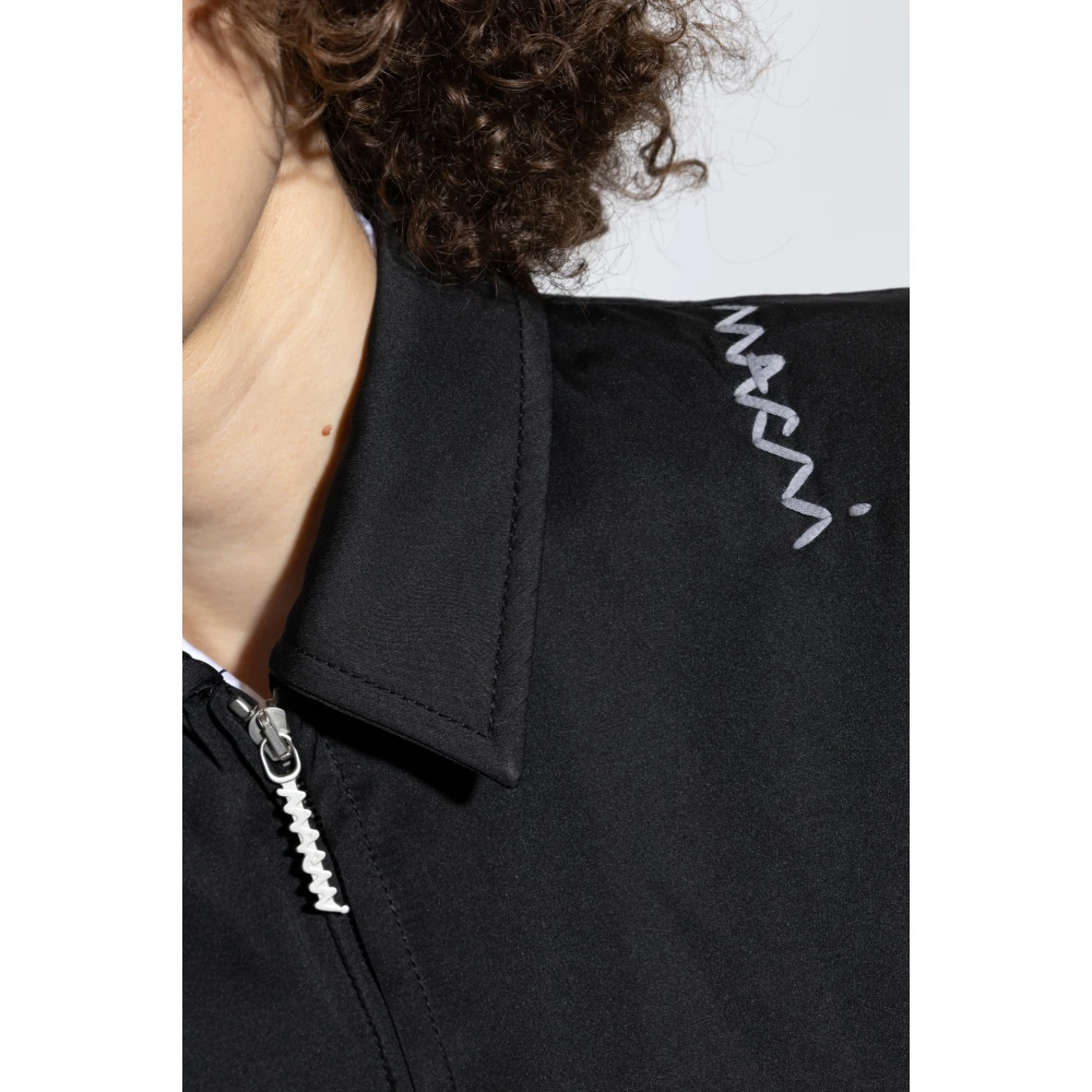 Marni Vest met logo Black Dames
