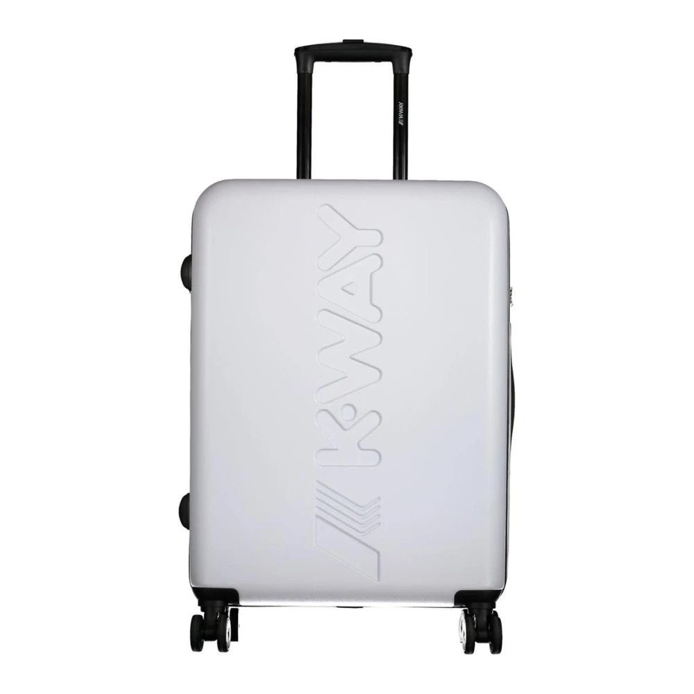 K-way Stijlvolle polycarbonaat handtas voor vrouwen White Dames