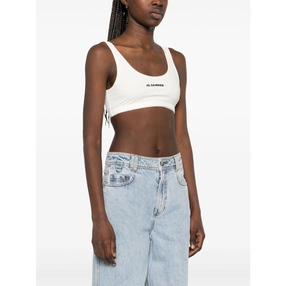 Jil Sander Wit Sea Kleding Badpak Bh White Dames