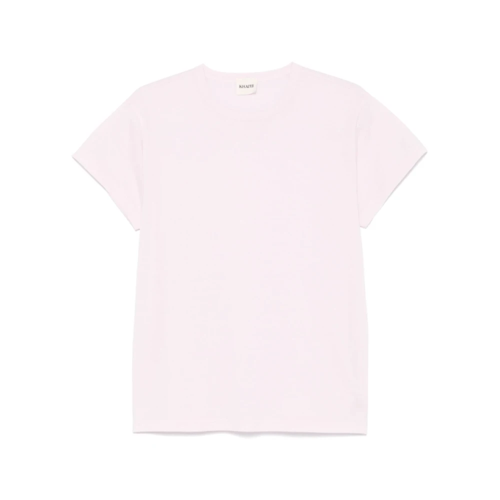 Khaite - Tops > T-Shirts - Pink - Khaite - Modalova
