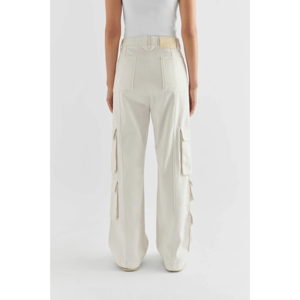 Axel Arigato Roam Cargo Jeans Beige Dames