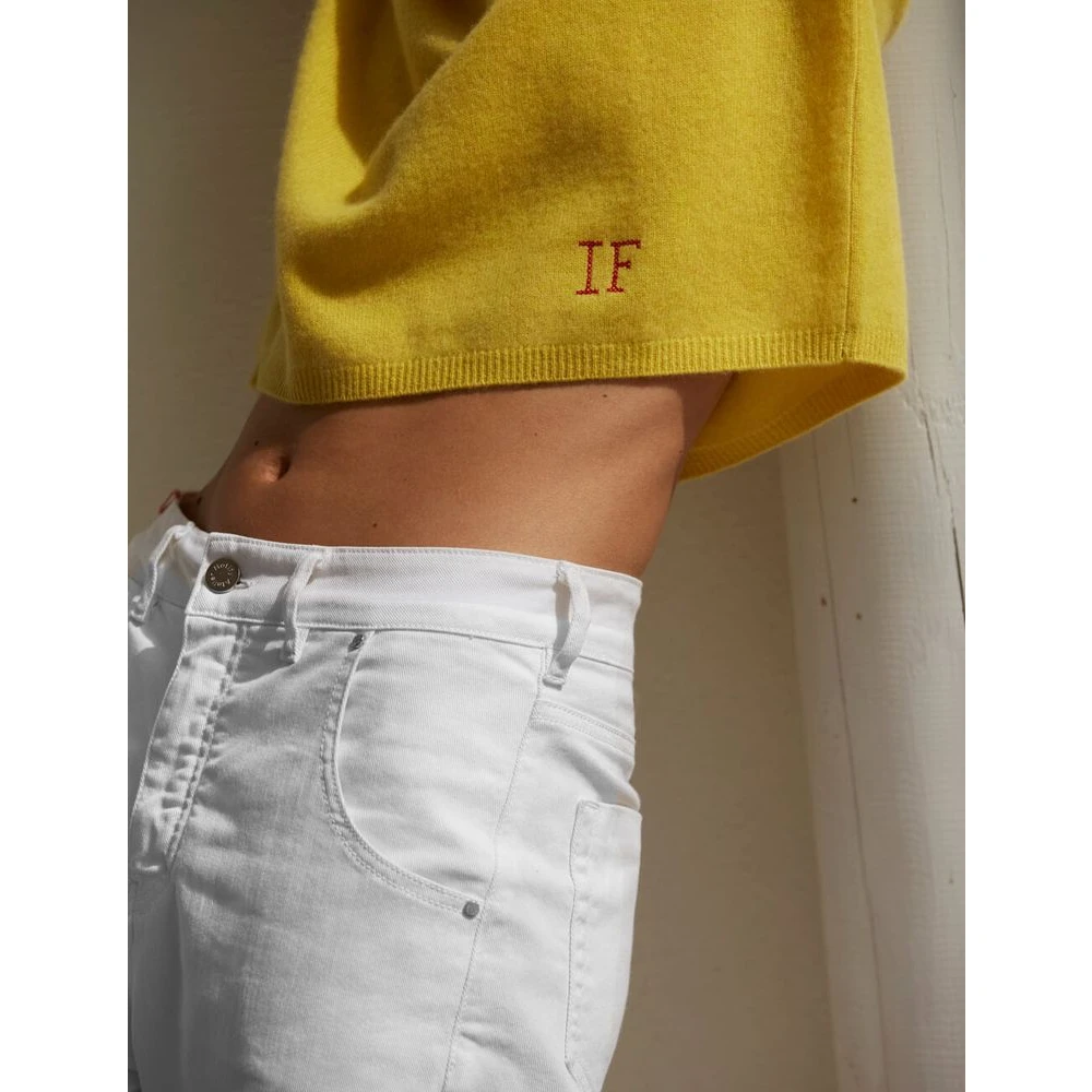 Ines De La Fressange Paris Luna witte jeans x Notify White Dames