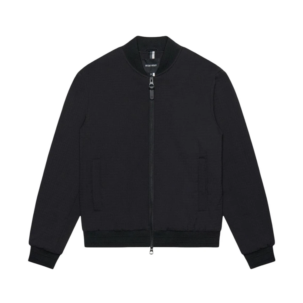 Antony Morato Mannelijk Zwart Jassen Heren, S, Polyester, Blazer Met Ronde Hals En Ritssluiting