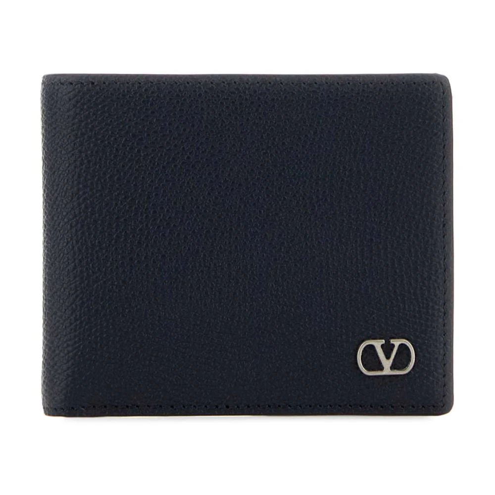 Valentino Garavani Men's Blue Vlogo Signature Wallet