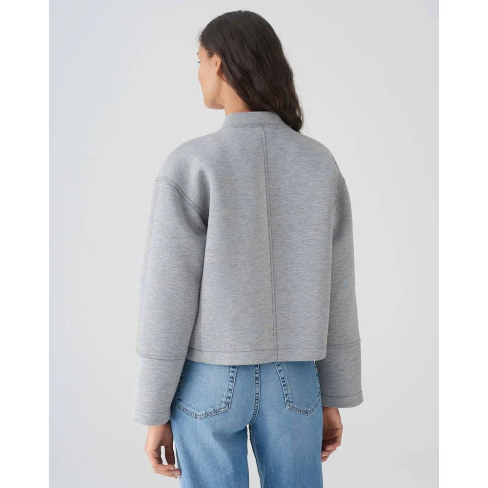 Opus Gomber Sweatshirt Gray Dames