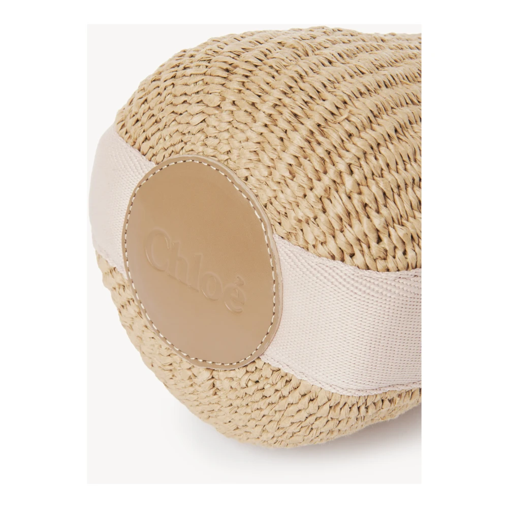 Chloé Beige Mandentas met Lintsluiting Beige Dames