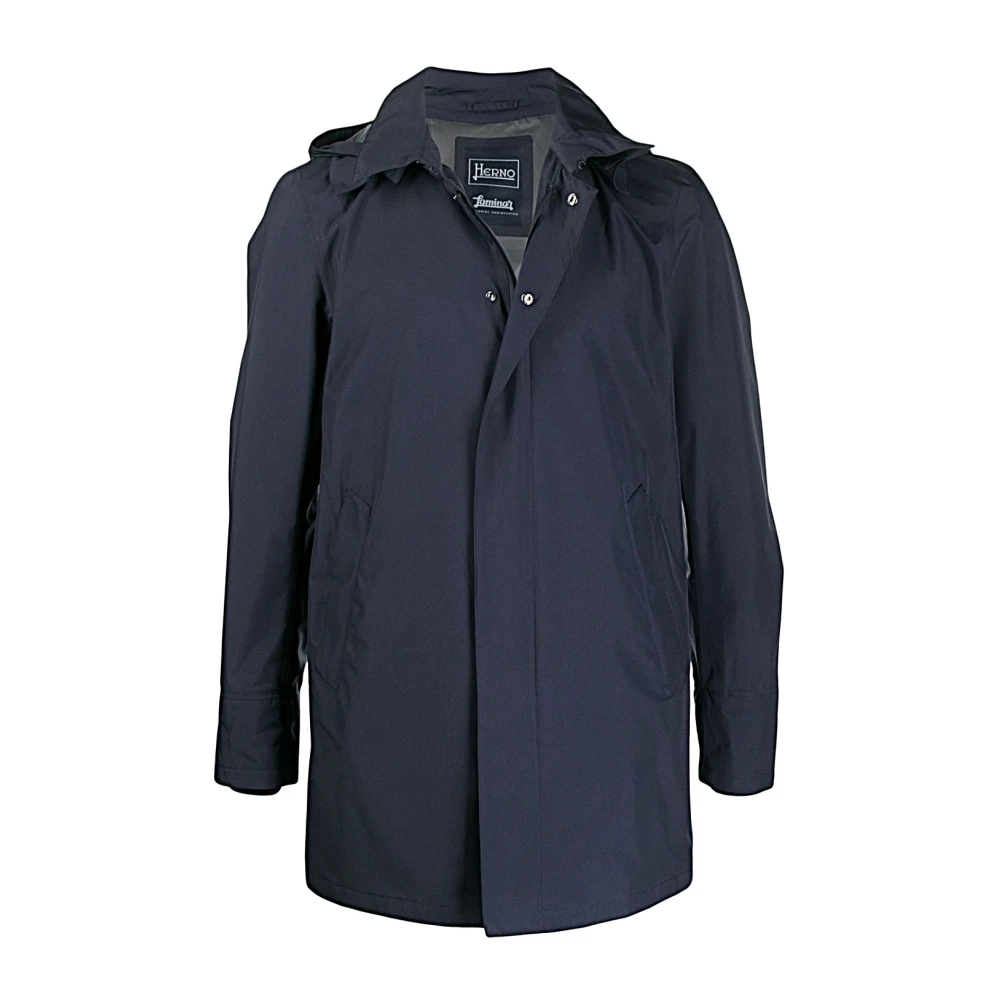 Herno Stijlvolle Jas Blue Heren