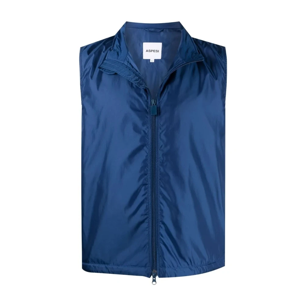 Aspesi - Jackets > Vests - Blue - Aspesi - Modalova
