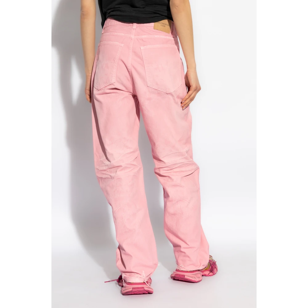 Balenciaga Jeans met zakken Pink Dames
