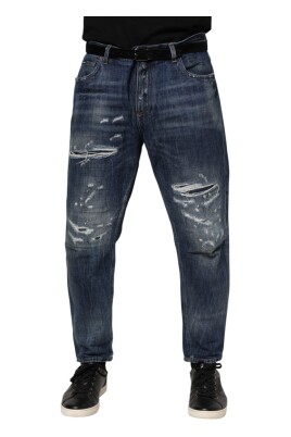 blue-tattered-tapered-denim-jeans