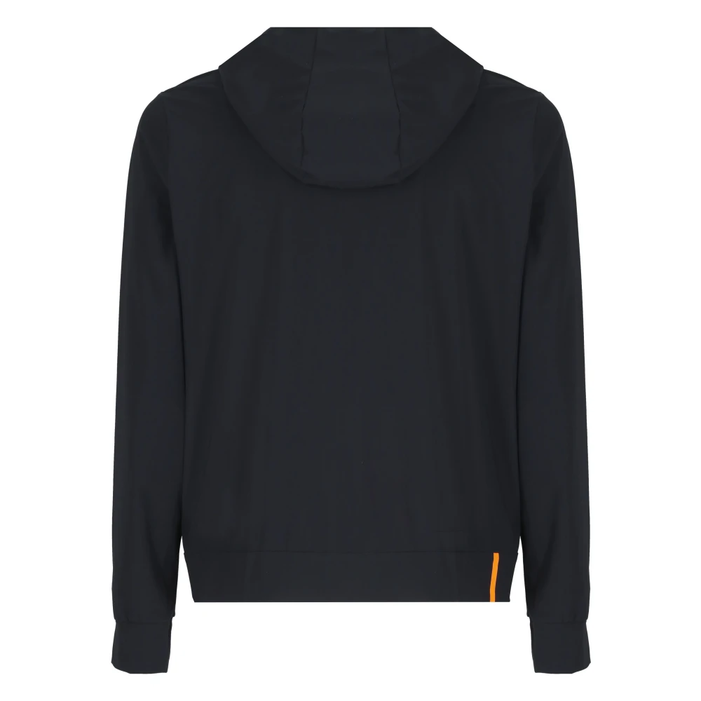 RRD Blauwe Hoodie met Logo Patch Blue Heren