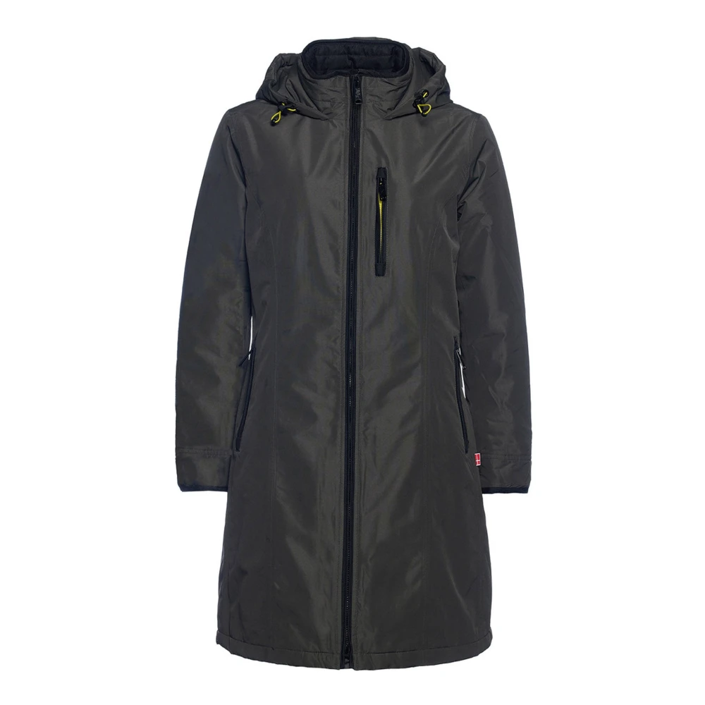 Danwear Women's Green Parkas, M, Holly Raincoat
