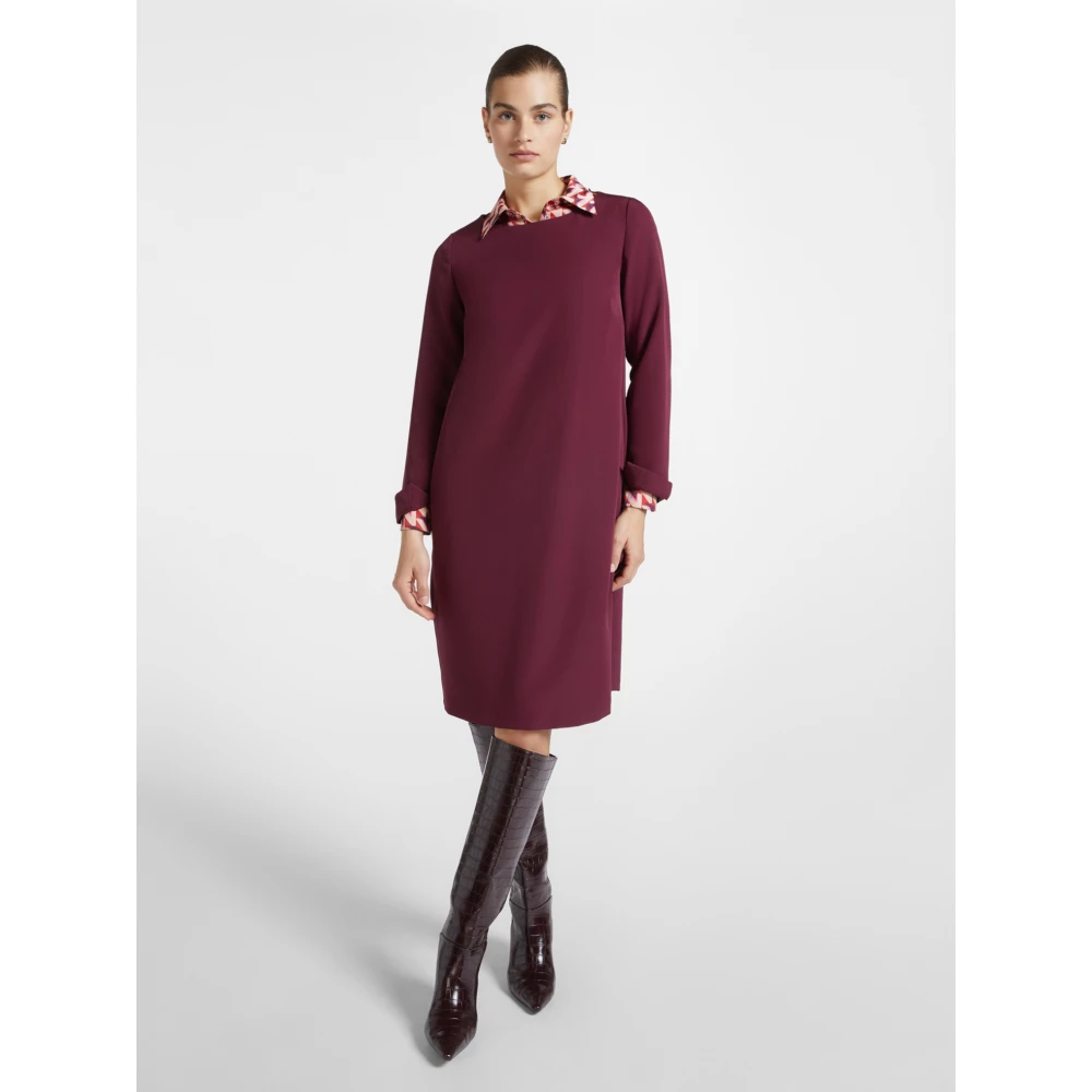 Elena Mirò Jurk in Cady Red Dames