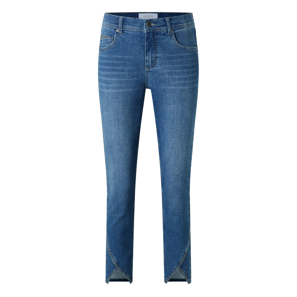 Angels Glam Detail Ornella Jurk Blue Dames