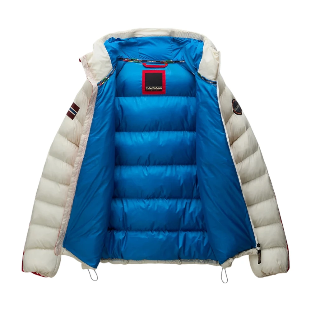 Napapijri Capuchon Beige Pufferjas Beige Heren