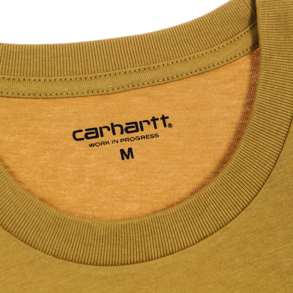Carhartt WIP Helios Goud Korte Mouw T-shirt Yellow Heren
