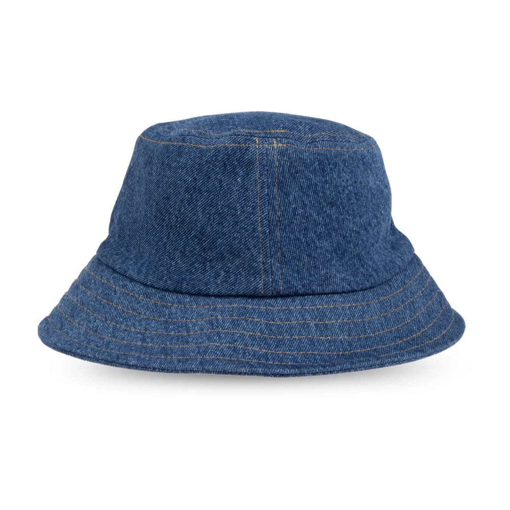 Ami Paris Denim Hoed Blue Unisex