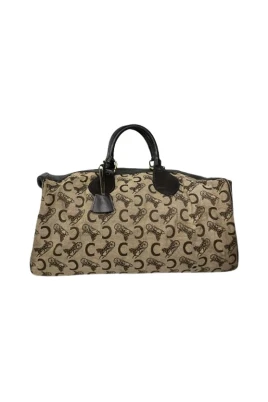 Pre-owned Vintage Canvas Weekend Bag