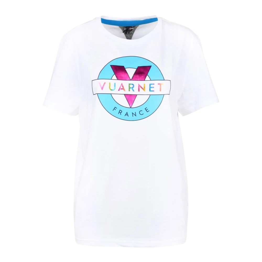 Vuarnet Katoenen T-shirt White Heren