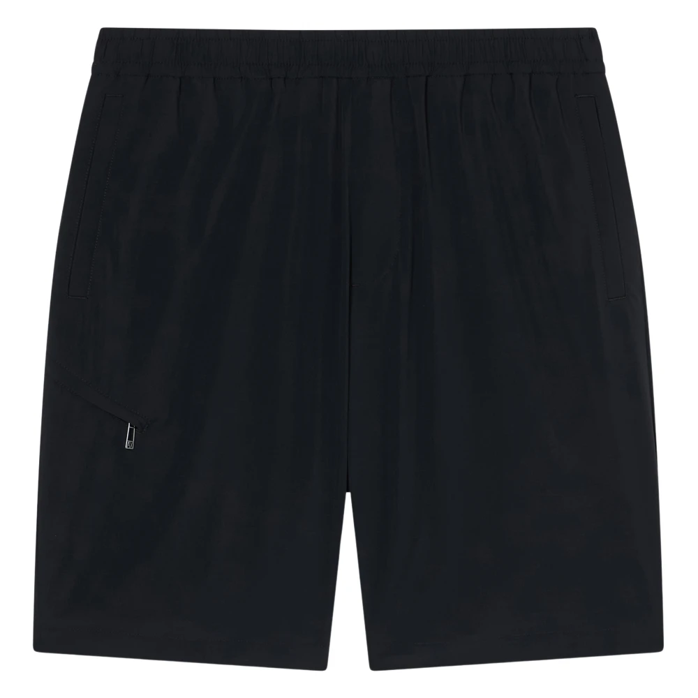 Armani Exchange Men's Black Casual Shorts, W34, Bermuda Shorts