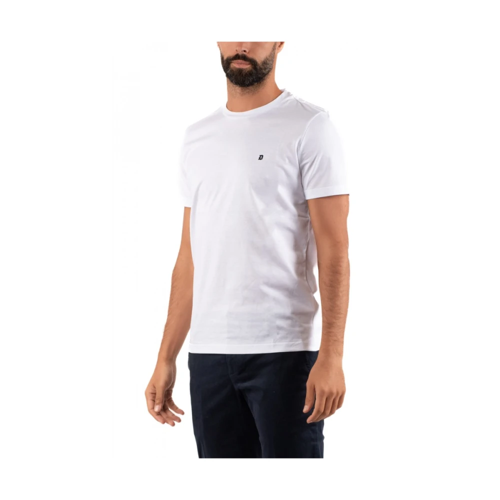 Dondup Heren Casual T-shirt White Heren